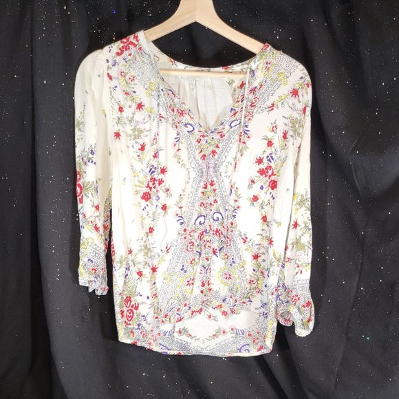 Lucky Brand Tops - Lucky Brand Boho Blouse - Size XS - Gently Worn